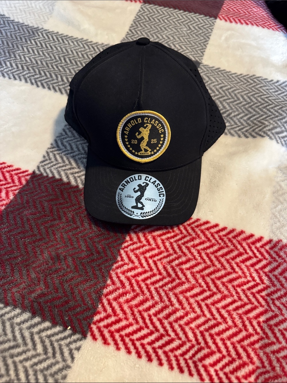 Arnold Classic 2025 Black Baseball Cap